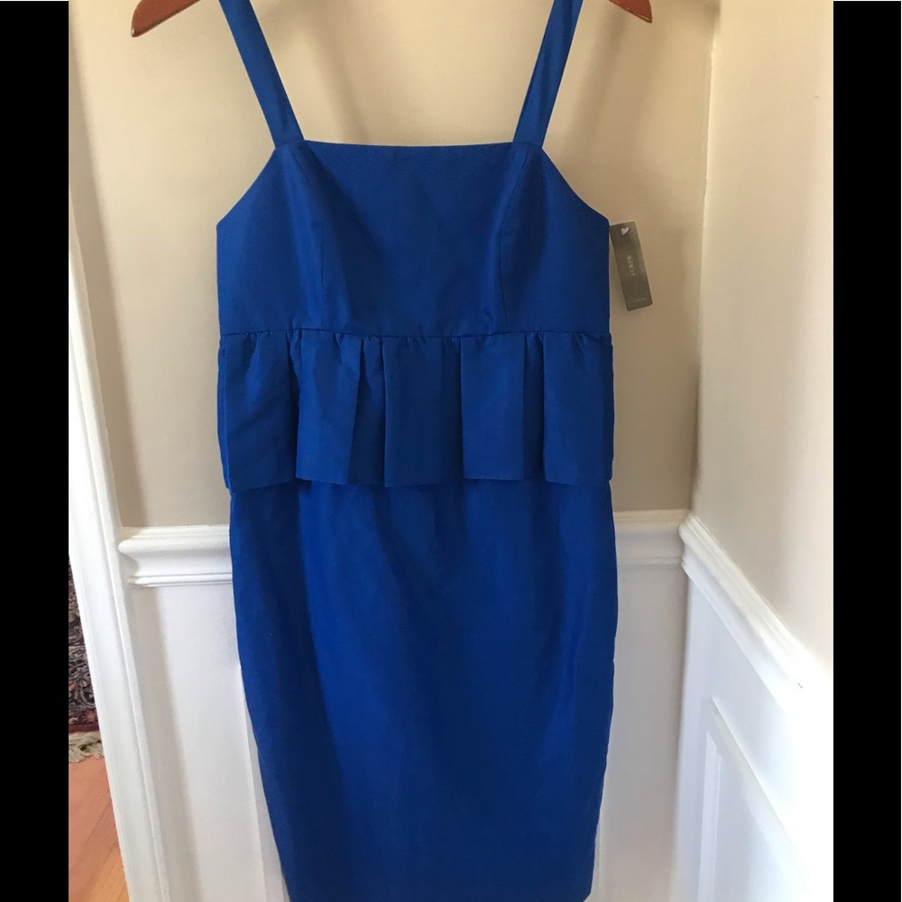 NWT J Crew Cocktail Dress Blue 4 Weddings 💒